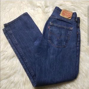 Levi's 501 Button Fly Jeans Size 29